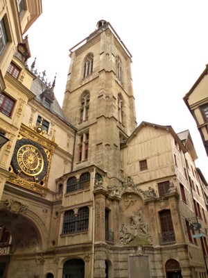 Rouen great clock tower