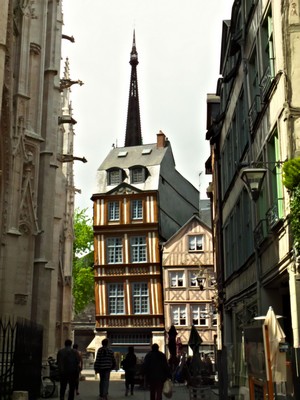 Rouen spire